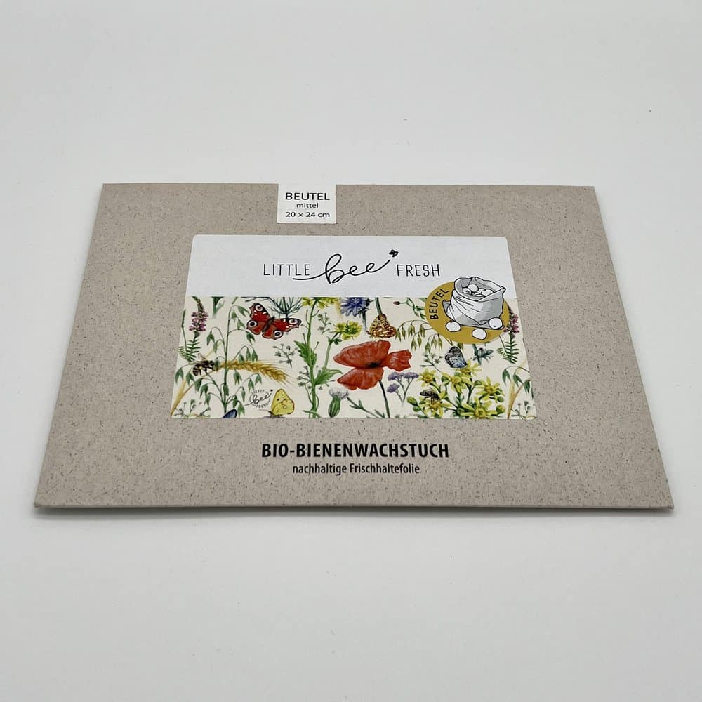 Bio-Bienenwachstuch von little bee fresh aus Bodolz im HeimatECK von Blumen Heck