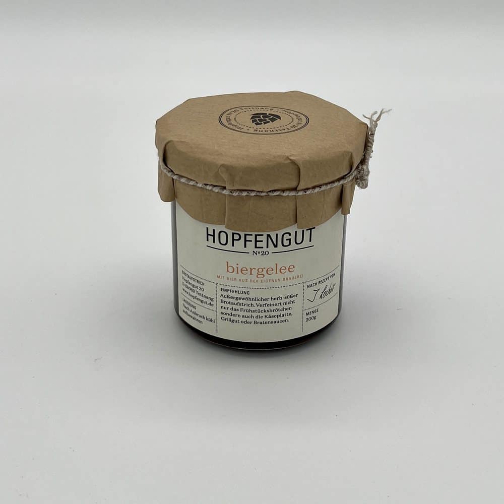 Biergelee vom Hopfengut No. 20 aus Tettnang im HeimatECK von Blumen Heck