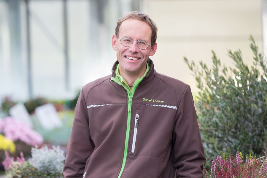 Daniel Theurer, Gärtner und Friedhofsverantwortlicher